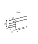 Miniatură Accesoriu pentru sistemul de sine si cabluri TEAR N RC TEAR N R-TR 2M-W - imaginea 3