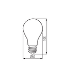 Miniatură Sursa de lumina LED XLED EX A60 XLED EX A60 4W-WW - imaginea 3