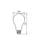 Miniatură Sursa de lumina LED XLED W XLED W A60 8,5W-WW - imaginea 3
