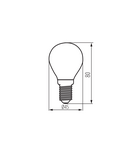 Miniatură Sursa de lumina LED XLED G45 XLED G45 E14 7W-WW - imaginea 4