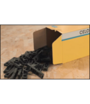 Miniatură CELO Baza dubla pentru colier TBBD pentru pistoale de cuie, negru culoare - imaginea 3