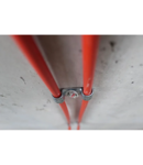 Miniatură CELO Double metal conduit clip DFT cu plastic insert Ø5 mm steel zincat - imaginea 2