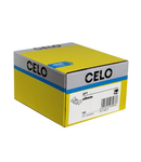 Miniatură CELO Double metal conduit clip DFT cu plastic insert Ø8 mm steel zincat - imaginea 2