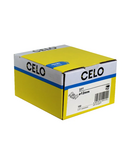 Miniatură CELO Double metal conduit clip DFT cu plastic insert Ø12 mm steel zincat - imaginea 2