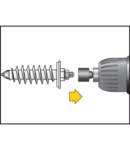 Miniatură CELO Insulation plug IPL 95DS including a M8 special threaded stud, zinc flake coating - imaginea 4