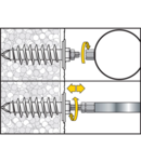 Miniatură CELO Insulation plug IPL 95D cu internal thread M10 - imaginea 4