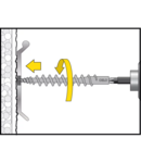 Miniatură CELO Plumber surub PLS 4,5x25, otel inoxidabil A2 - imaginea 2