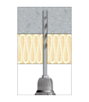 Miniatură CELO Concrete surub BTS6 E 6-85 M8 long cu connection thread - imaginea 3