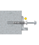 Miniatură CELO Blister Multifunction frame plug MFR 10-60 FB SSKS - imaginea 4