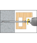 Miniatură CELO Metal frame plug MR 10-112 cu countersunk surub (PZ3) - imaginea 4