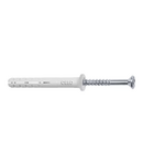CELO Nail plug NP 6-60 pre-assembled, FB flat rim plug cu countersunk surub (PZ2), zincat Celo