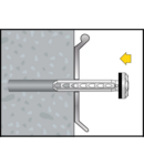 Miniatură CELO Universal Spreading Nail USN 40, telegrey (RAL 7045) - imaginea 4