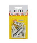 CELO Blister Plug cu PZ Surub pentru PAL/lemn FX 6 SPS Celo