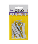 CELO Blister Multi-purpose plug cu collar MZK 8 cu angle hook WH 5,0x70 Celo