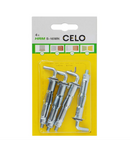 CELO Blister Cavity fixing HRM 5-16 WH cu angle hook Celo