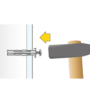 Miniatură CELO Blister Cavity fixing HRM 5-16 WH cu angle hook - imaginea 4