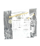 Miniatură CELO Standing toilet installation set WC alb si chrome - imaginea 2