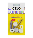 CELO Blister Standing toilet installation set WCS alb si chrome Celo