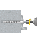 Miniatură CELO Multifunction frame plug MFR SB 10-200 TX, SB, countersunk surub, zincat - imaginea 4