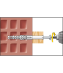 Miniatură CELO Multifunction frame plug MFR SB 10-135 TX A4, SB, countersunk surub, otel inoxidabil A4 - imaginea 4