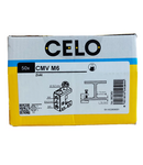 Miniatură CELO Gri flakes setscrew flange clip CMV pentru flange <16mm - imaginea 3