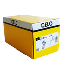 Miniatură CELO Gri flakes M6 threaded rod hammer-on flange beam clip CVA pentru flange 15-20mm - imaginea 4