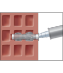 Miniatură CELO Caulking gun 380APP pentru cartridges 410 ml - imaginea 2