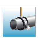 Miniatură CELO Colier metalic cu garnitura EPDM RIF M8+M10 Ø35 zincat - imaginea 3