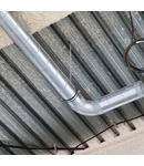 Miniatură CELO Ventilation Colier metalic pentru teava cu garnitura EPDM M8 VIEL Ø160 mm steel zincat - imaginea 2