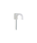CELO Cable clip Plastigrap - alb RB-7 Celo