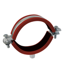 CELO Sliding Colier metalic pentru teava cu garnitura EPDM M8+M10 RID Ø48 mm steel zincat Celo