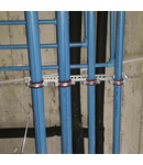 Miniatură CELO Sliding Colier metalic pentru teava cu garnitura EPDM M8+M10 RID Ø90 mm steel zincat - imaginea 4