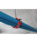 Miniatură CELO Sliding Colier metalic pentru teava cu garnitura EPDM M8+M10 RID Ø160 mm steel zincat - imaginea 2