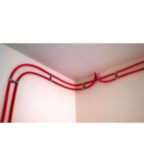 Miniatură CELO Double hole pipe strap DF clip Ø8 mm steel zincat - imaginea 3