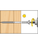 Miniatură CELO Adjustment surub JS 6x80, zincat - imaginea 2