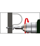 Miniatură CELO Surub autoforant wide head AGRP Ø4,2x13 steel zincat - imaginea 2