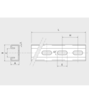 Miniatură CELO Channel Strut 41x21x2 lungime 3 mts - imaginea 2