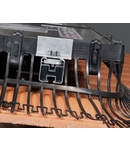 Miniatură Bariera antipasari din polietilena pentru panouri fotovoltaice  H160 50 cm - imaginea 4