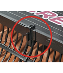 Miniatură Bariera antipasari din polietilena pentru panouri fotovoltaice  H160 50 cm - imaginea 5