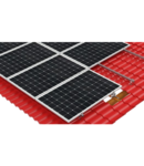 Sistem Fixare pentru 14 Panouri Fotovoltaice pe Acoperis tip tigla metalica  SolarEasy TRV