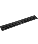 Miniatură Rampa protectie cabluri cauciuc 1 canal 8 tone 1 m x 15 cm x 3 cm - imaginea 2