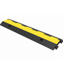 Rampa protectie cabluri cauciuc 2 canale 10 tone 1 m x 25 cm x 5 cm TRV