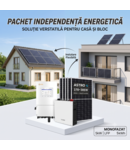 Pachet independenta energetica kit fotovoltaic hibrid invertor 5kW baterie stocare 10.24kWh si 4 panouri 375W Solis
