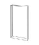 PERECHE DE PANOURI LATERALE - TABLOURI DE DISTRIBUTIE CU MONTARE PE PERETE - QDX 630 L - 1000X300 MM Gewiss