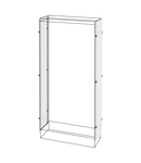 PERECHE DE PANOURI LATERALE CU FANTE DE AERISIRE - TABLOU DE DISTRIBUTIE CU MONTARE PE PODEA - QDX 1600 H - 2000X800 MM Gewiss