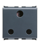 PRIZA STANDARD BRITANICA 250V c.a. - 2P+E 16A - 2 MODULE - PLAYBUS Gewiss