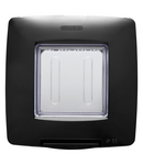PLACA ETANSA STANDARD INTERNATIONAL - 2 CIRCUITE IP55 - NEGRU - CHORUSMART Gewiss