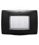PLACA ETANSA STANDARD ITALIANA - 3 CIRCUITE IP55 - NEGRU - CHORUSMART Gewiss