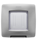 PLACA ETANSA STANDARD INTERNATIONAL - 2 CIRCUITE IP55 - TITAIUM - CHORUSMART Gewiss