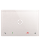 CITITOR CARDURI CU TRANSPONDER - KNX - 12-24Vac 12-32Vdc - MONTARE ÎNCASTRATA - CHORUSMART - Bej satinat Gewiss